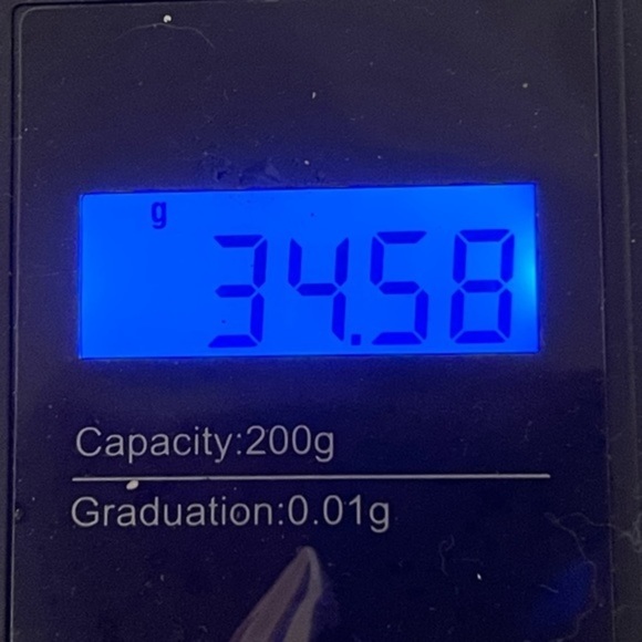 8 chunky polished silver tone wide hinged open link stretch bracelet - Picture 4 of 4